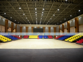 山東省東營市——河口第一中學體育館 山東省東營市——河口第一中學體育館